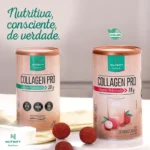 Nutrify Collagen Pro - Colágeno Hidrolisado com Proteína - Sem Açúcar - Sabor Chá Mate com Pêssego - 450g - Imagem 6