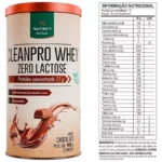 Cleanpro Whey Zero Lactose Lata 450g Nutrify Chocolate - Imagem 6