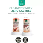 Cleanpro Whey Zero Lactose Lata 450g Nutrify Chocolate - Imagem 7